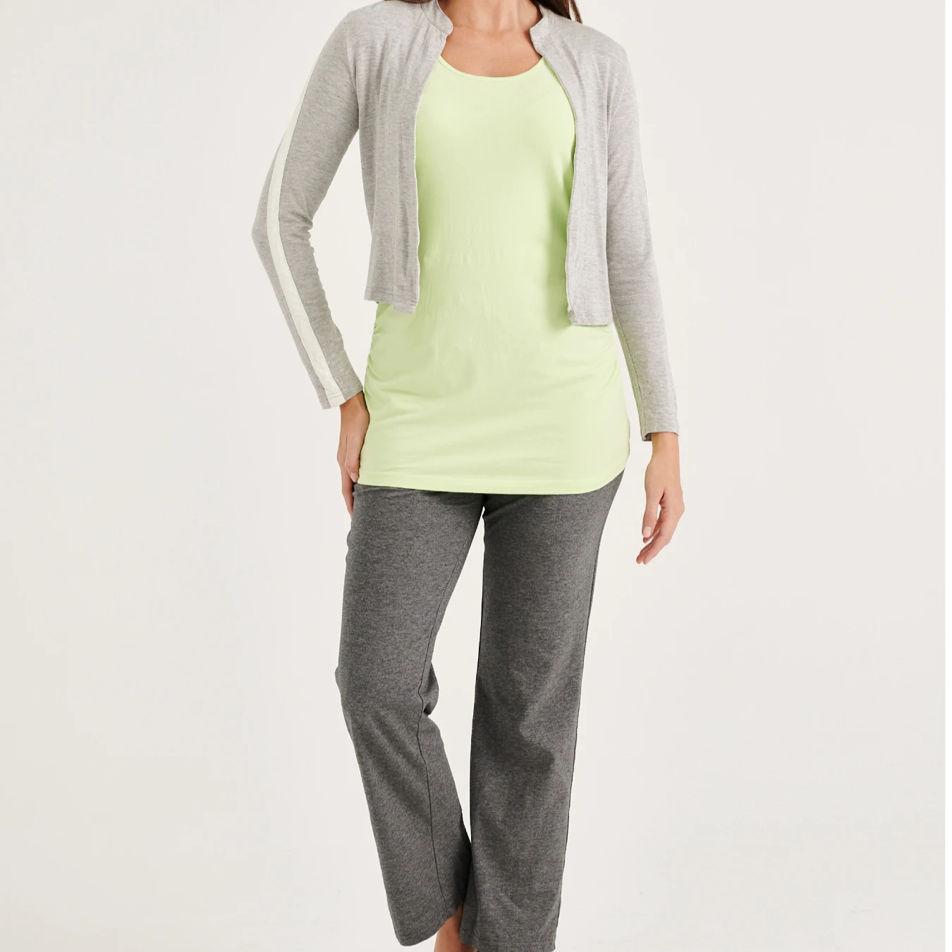 New Arrival Highest Quality 3pcs Maternity Exercise Set for Pregnant Women Easy Breastfeeding Neck for Summer on Sale!