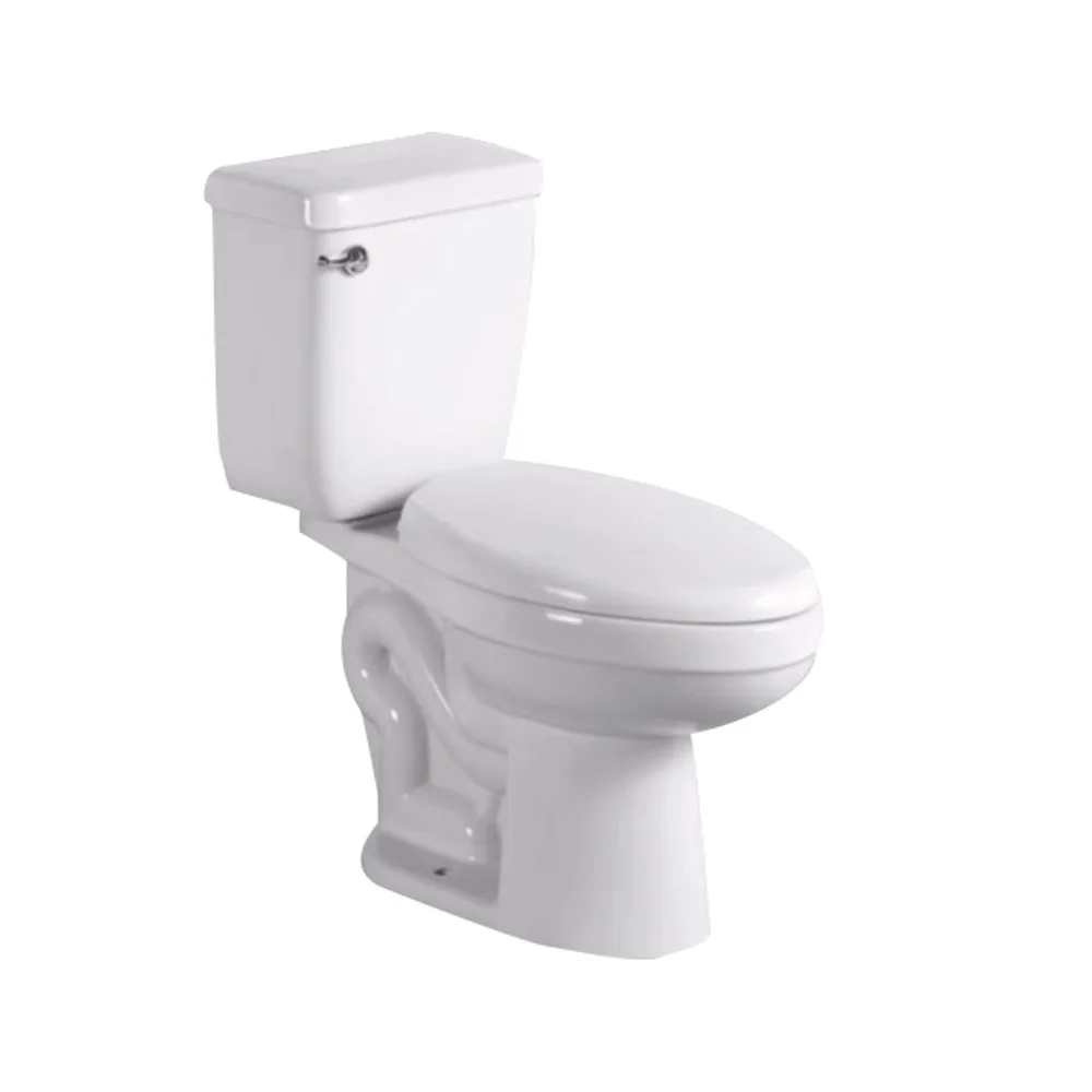 Bathroom Toilette Wash Down P Trap Wc Complet Commode Toilet Ceramic Sanitary Ware Water Closet Toilet Bowl Two Piece Toilet