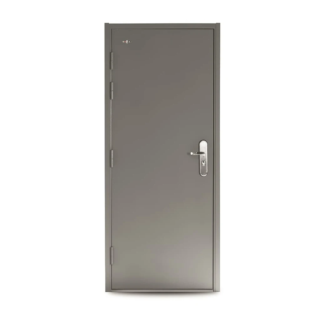 Metal exterior outside open school home use security steel door for teacher dormitory