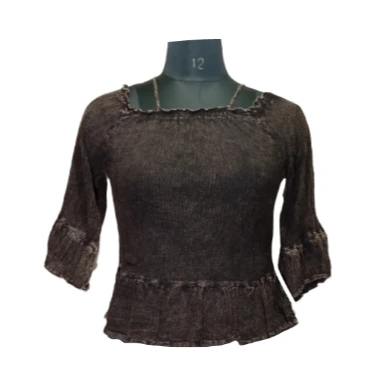 MODEL  rayon stylish top fashionable trendy item  in casual dress