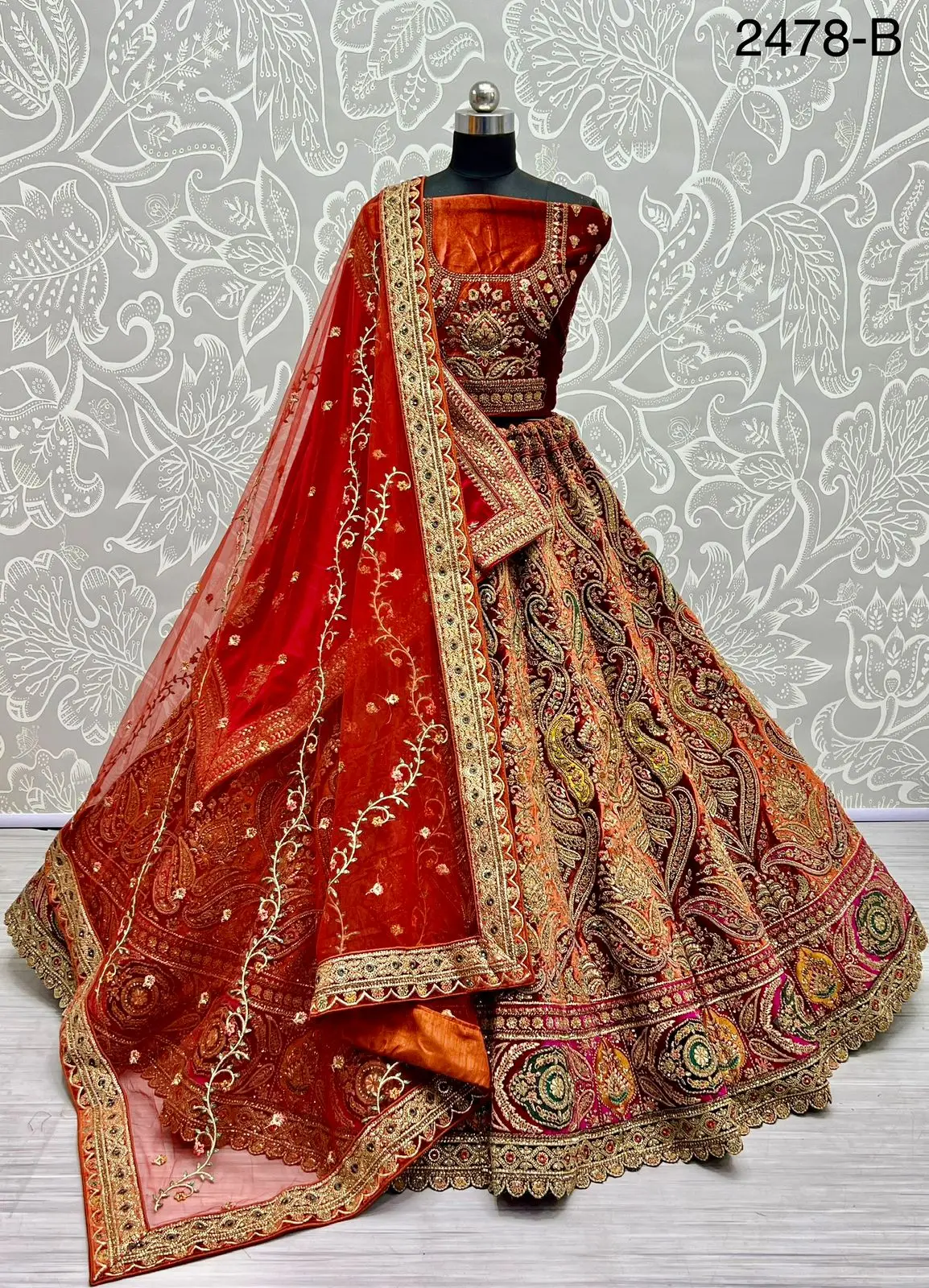 Hot Selling Beautiful Bridal Lahnga Choli Buy Direct From Manufacturer New Design Wedding Lahnega Choli For Elegant Women India