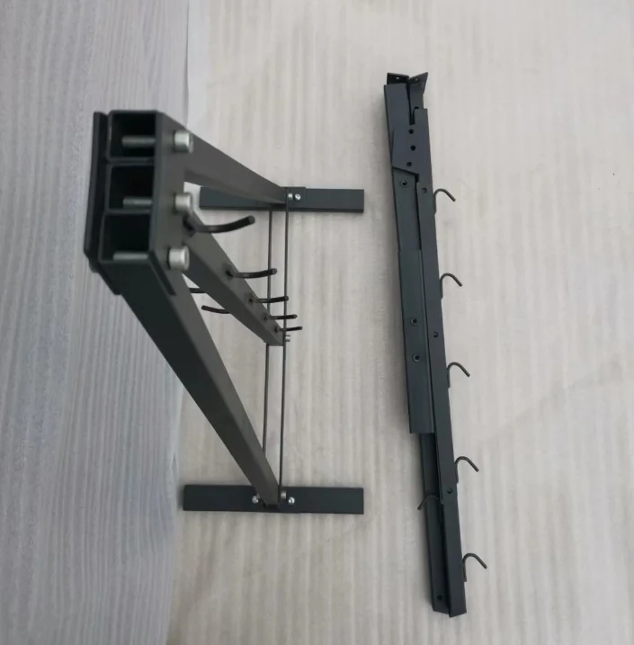 display rack Spreader Bar Multi-Grip LAT Pulldown Attachments Mag Grip Rack for Cable Pulley System Machine home gym use