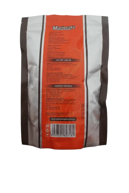 Конкурентоспособная цена эспрессо кофе бобов страсти бобы 100% робуста HACCP ISO Wake Up от Vietnam500gr/Сумка