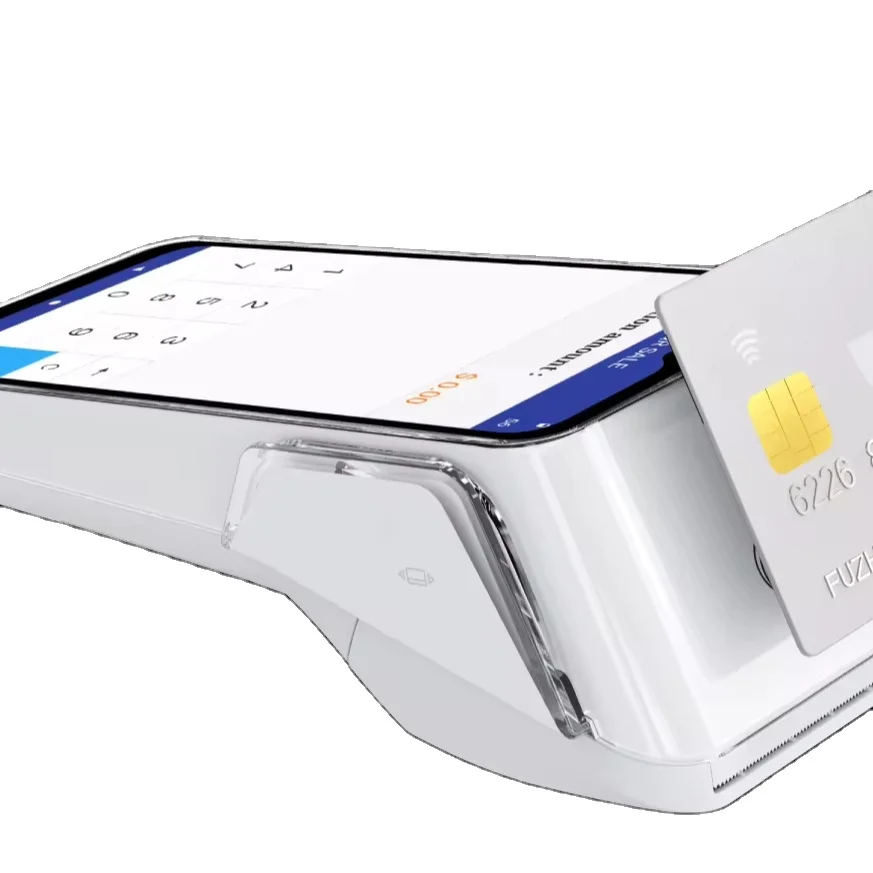 One Stop Pos System Solution Free SDK Android Hand Held Pos Machine TMS Pos Software Bank Card Reader