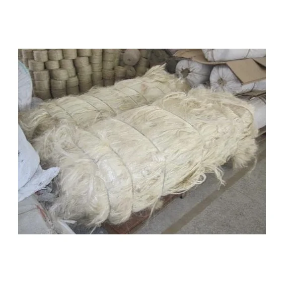 100% Natural Sisal Fiber /Factory Supply Raw Sisal Fiber Sisal Fiber Rope