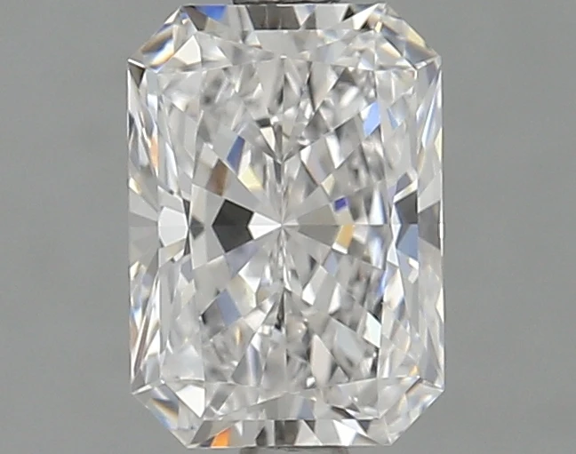 1.54 Carat Certified Lab Grown Diamond Radiant Cut White D Color VVS1 Purity Top Quality Jewelry Making Loose Lab Diamond
