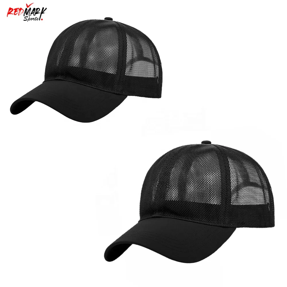 Top Design High Quality Cotton Adjustable Unstructured Men Summer Breathable Sport Baseball Cap With Mesh