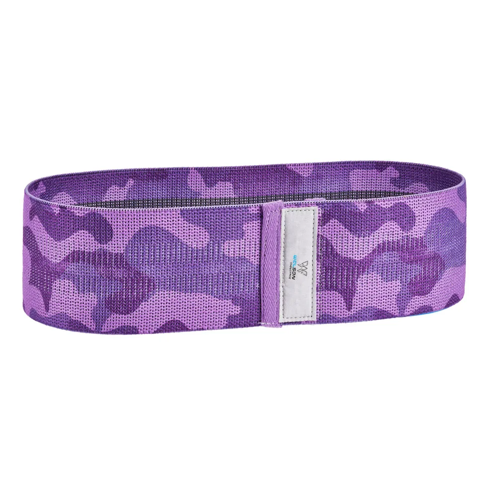 Women Hip Strength Training Fabric Booty Exercise Bands ,Home bands as elastic Fitness Hip Circle Anti Slip Resistance Bands