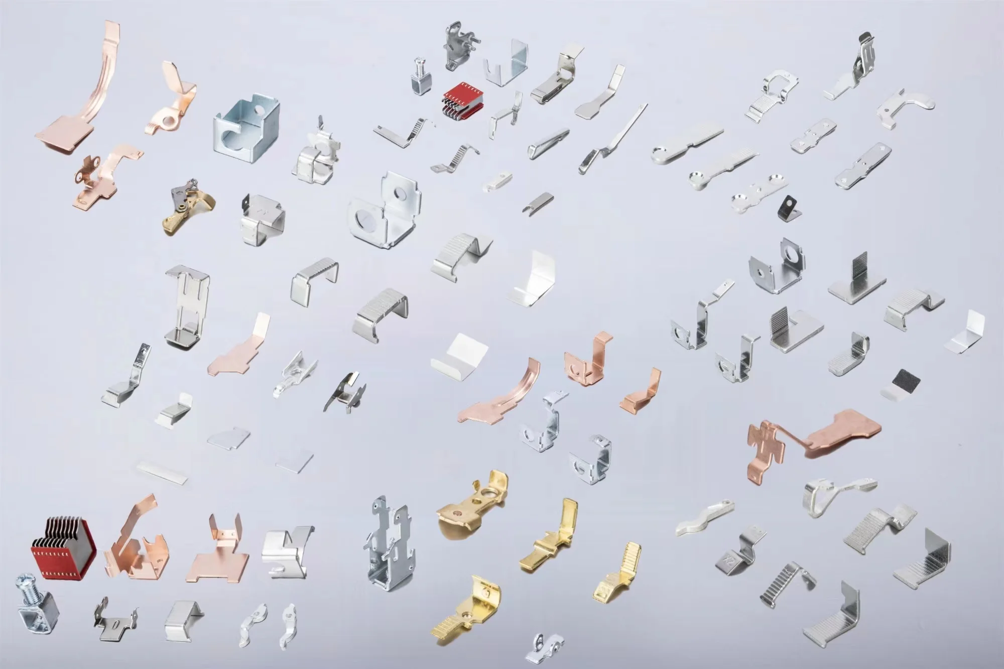 Customized metal stamping parts factory direct sale  miniature circuit breaker HQS1-63 Raw material processing SKD spare parts