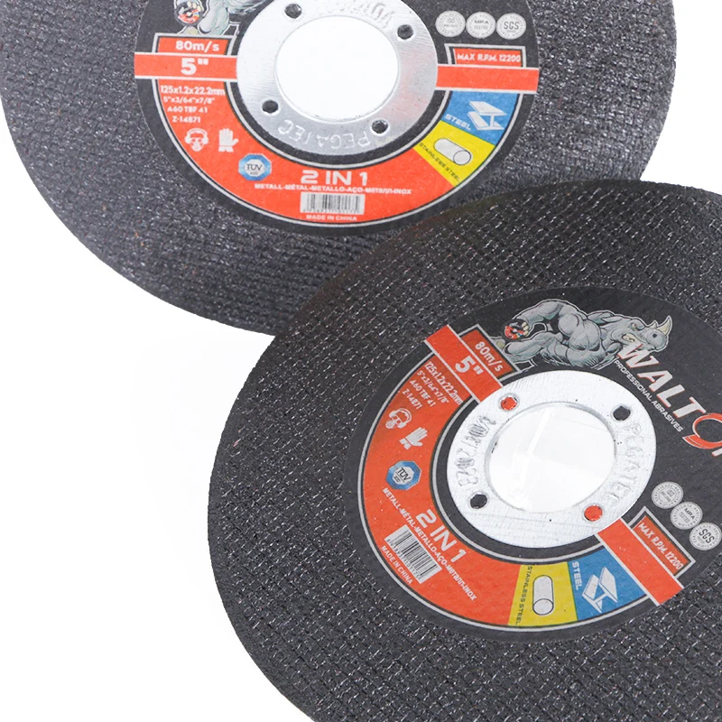 125x1.2 Aluminum Discs Stainless Steel Cut Off Wheel Raw Materials Factory Price Cutting Disc