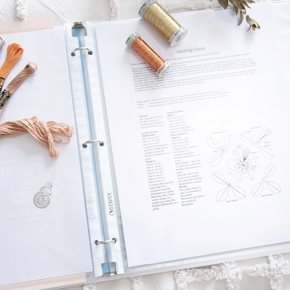 Best Quality Non Glare Standard Weight Letter Size Sheet Protector 3 Holes Sheet Protector from Canada