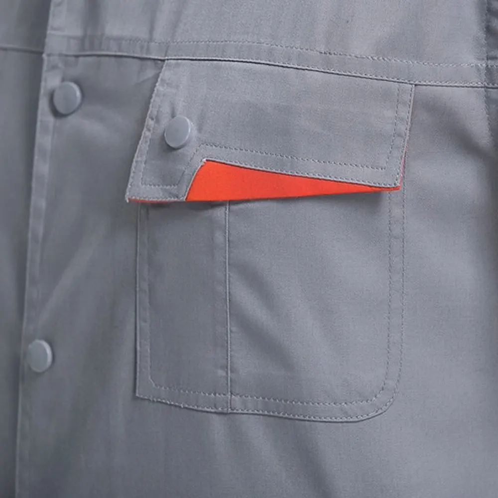 Top Quality Safety Overall Work Shop Mechanic Suit Construction Work Clothes Industrial Workwear Uniforms Men All Sizes