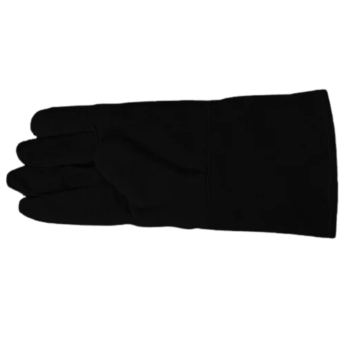 Personal Protective Equipment Safety Gloves Cowhide Leather Fire Fighter Welding Gloves with Aluminum Foil Heavy Duty Welding