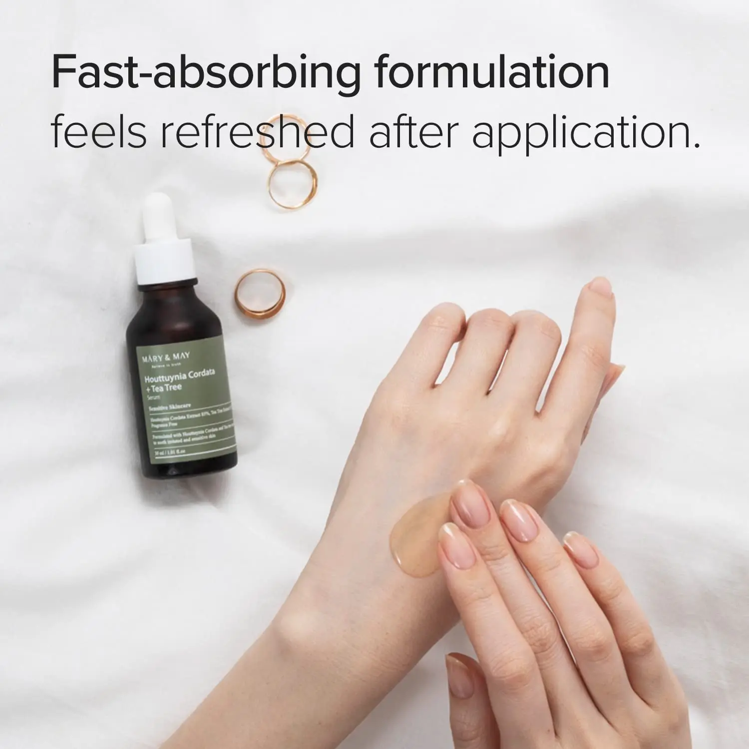 Korean Facial Serum Mary&May Houttuynia Cordata +Tea Tree Serum 30ml