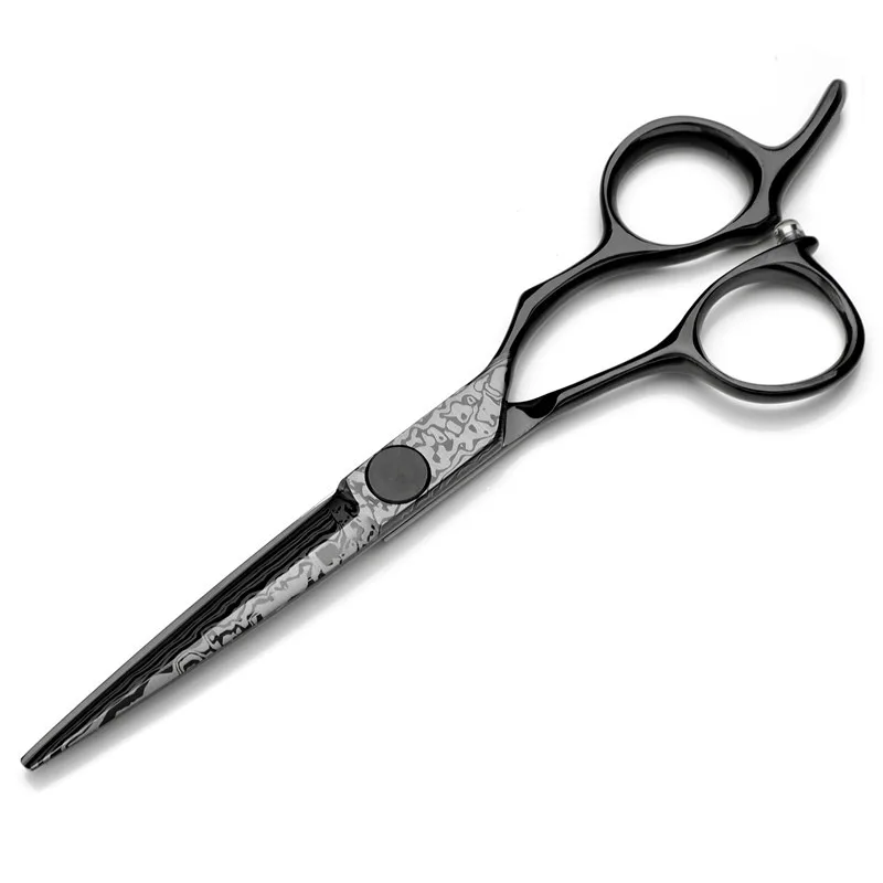 Sharp Blade Customized Logo Straight Hairdressing Barber Hair Scissors Professional Hair Cutting Barber Scissors