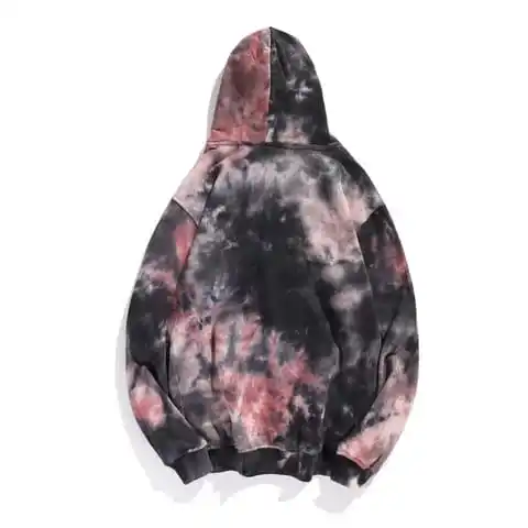 Hip hop 360 gsm tye die Hoodies mens High quality 100% cotton Pullover Tye die hoodies for men
