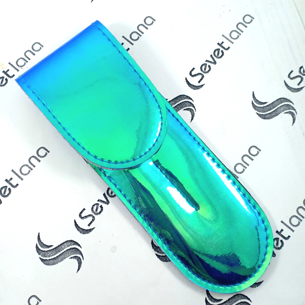 Hot Selling Professional Shinny Eyelash Tweezers Pouch for 2 Pieces, Best Eyelash Extension Tweezers Case, Customized Logo