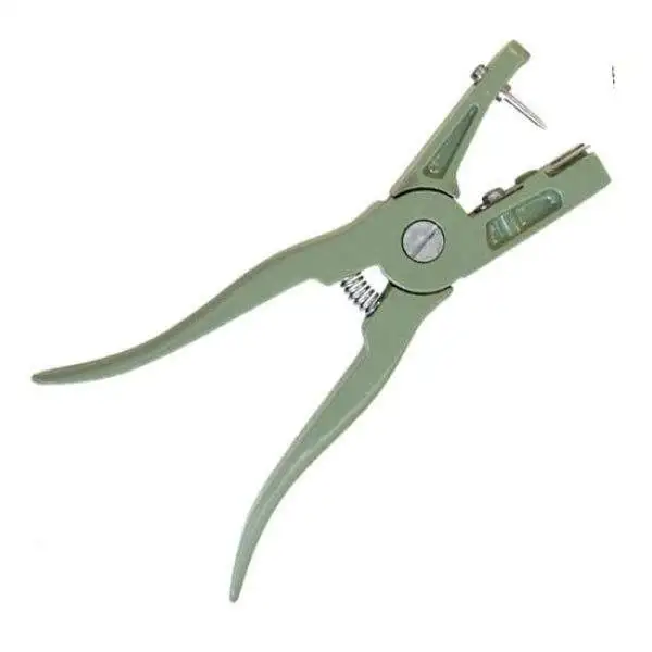 Livestock Equipment Manual Type V or U Shape Pig Ear Mark Notch Veterinary Veterinary Instrument Ear Marking Pliers Animal