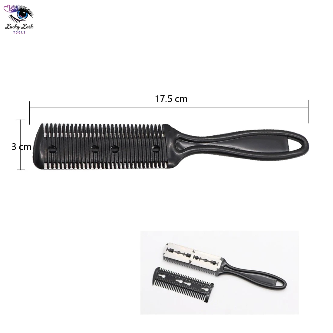 Professional Black Color Gold Screw Hair Cutting Thinning Hairdressing 6 inch Scissors Barber Set