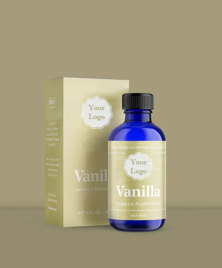 Bulk Manufacturer Vanilla Essential Oil for Skin Care Pure & Natural Extract Vanilla Planifolia Diffuser Therapeutic Grade Oil