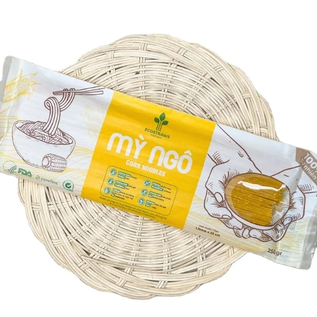 Кукурузная лапша без глютена отличный вкус от производителя OEM/ODM Fom Vietnam