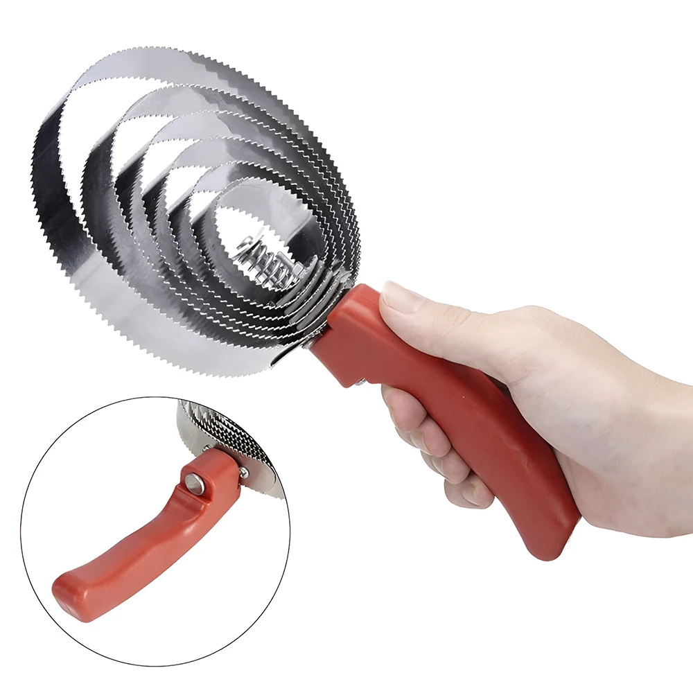 Stainless Steel Cattle Horse Hair Comb, Veterinary Instrument, 4-5-6 Circle by Hasni Surgical CE /ISO Approved