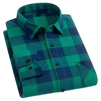 Khan mens flannel shirt long sleeves (Available in all sizes) mens flannel shirt long sleeves