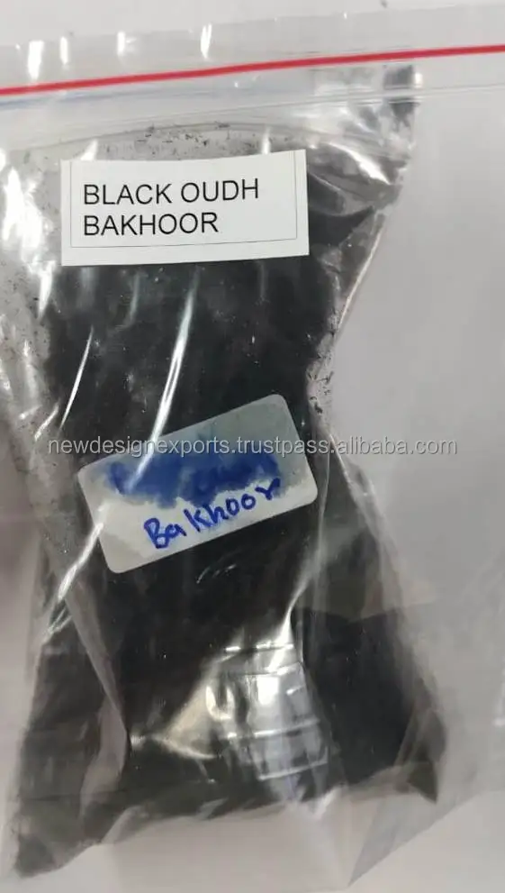 Black Oudh Bakhoor Incense Bakhoor Powder Long Lasting Aroma Smell to Enlight Your Senses