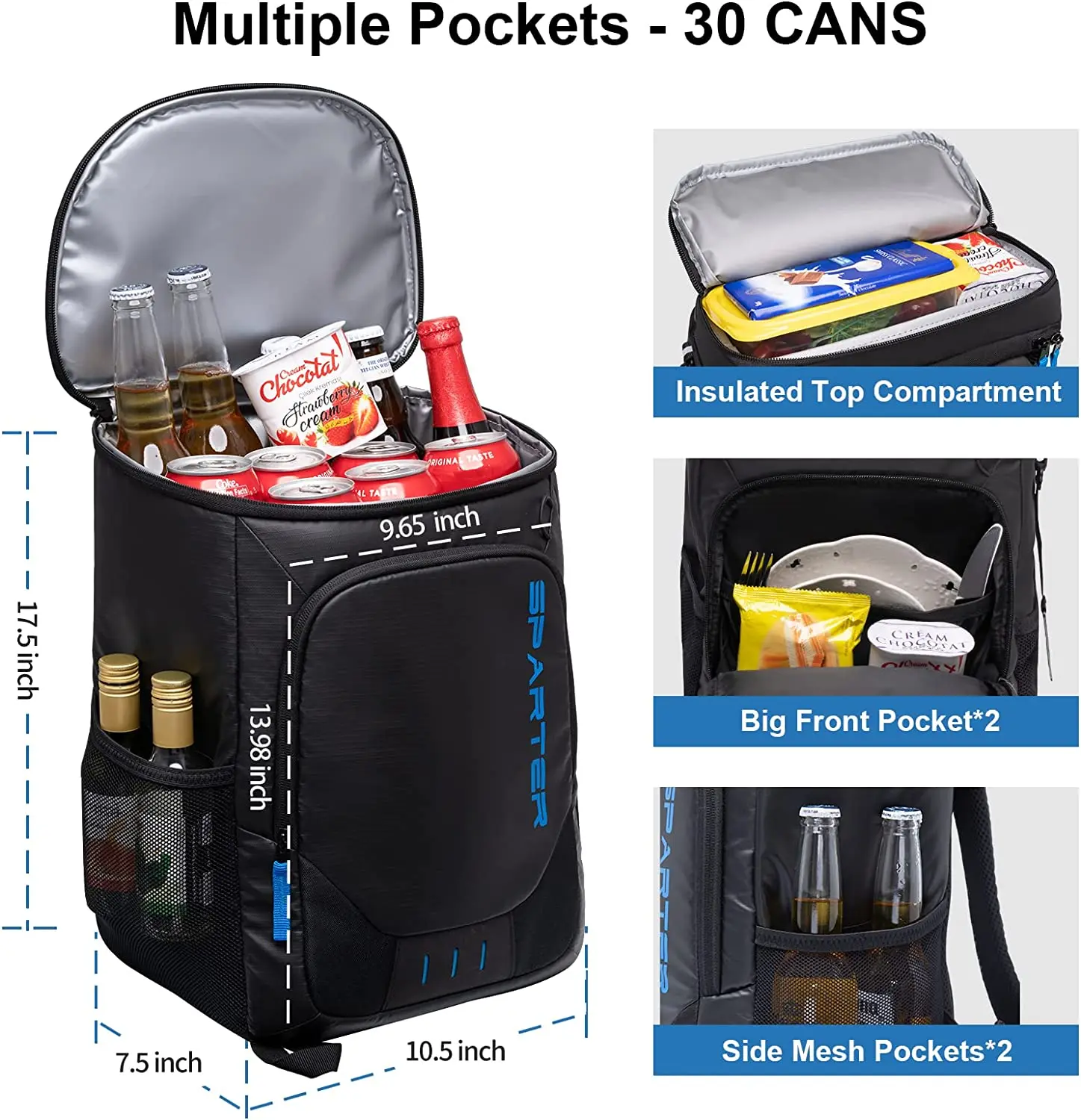 picnic bags Logo Printed picnic cooler bag modern picnic bag