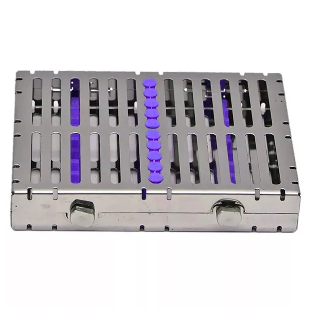 Surgical Grade Surgery Sterilization Cassette Rack Tray Sterilization Cassette Stainless Steel Dental Instrument Tray