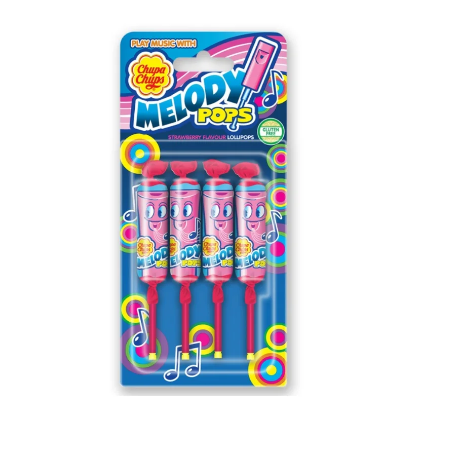 Wholesale Chupa Chup Lollipop Melody Pops Strawberry 60g/ Vietnamese Chupa Chup Candy Pops Lollipops Exporter