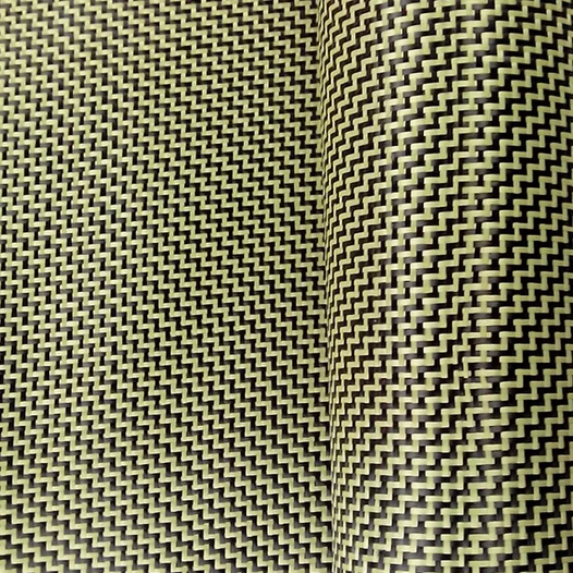 200g 240g 127 cm wide Hybrid Carbon Aramid Fabric plain twill