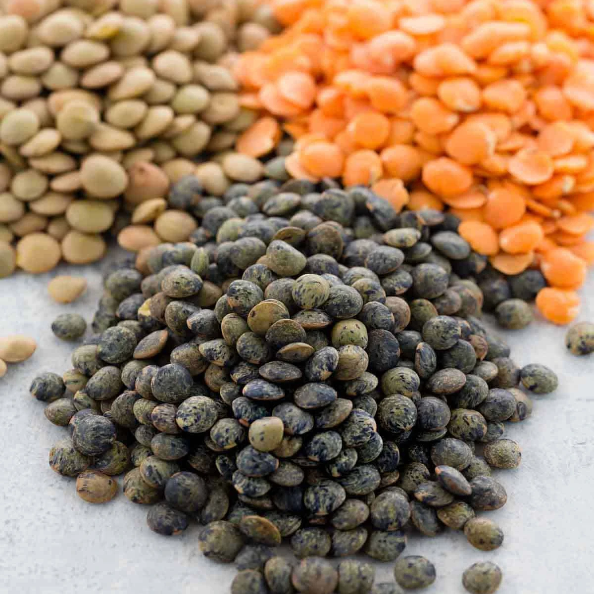 Whole Lentils Split Lentils