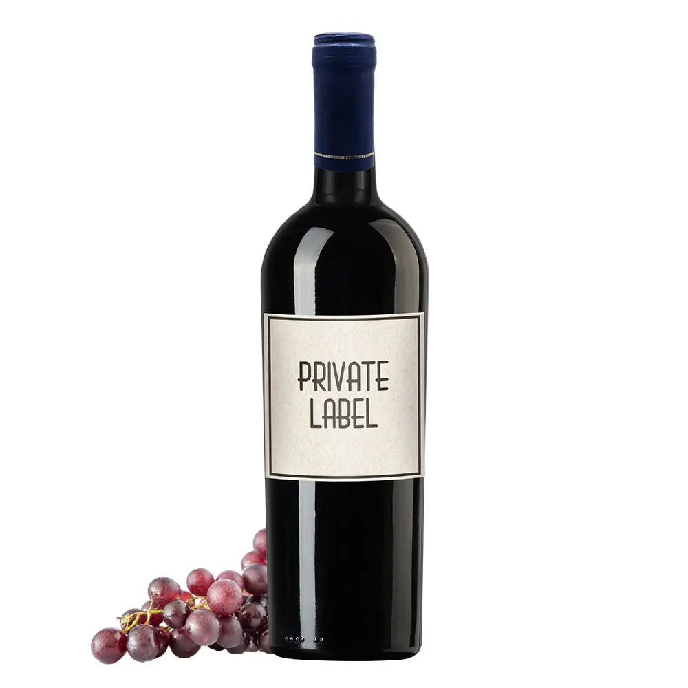 Вино Primitivo IGT Apulia с персонализированной этикеткой для ресторанов отелей корпоративные гаджеты идеи рождественских