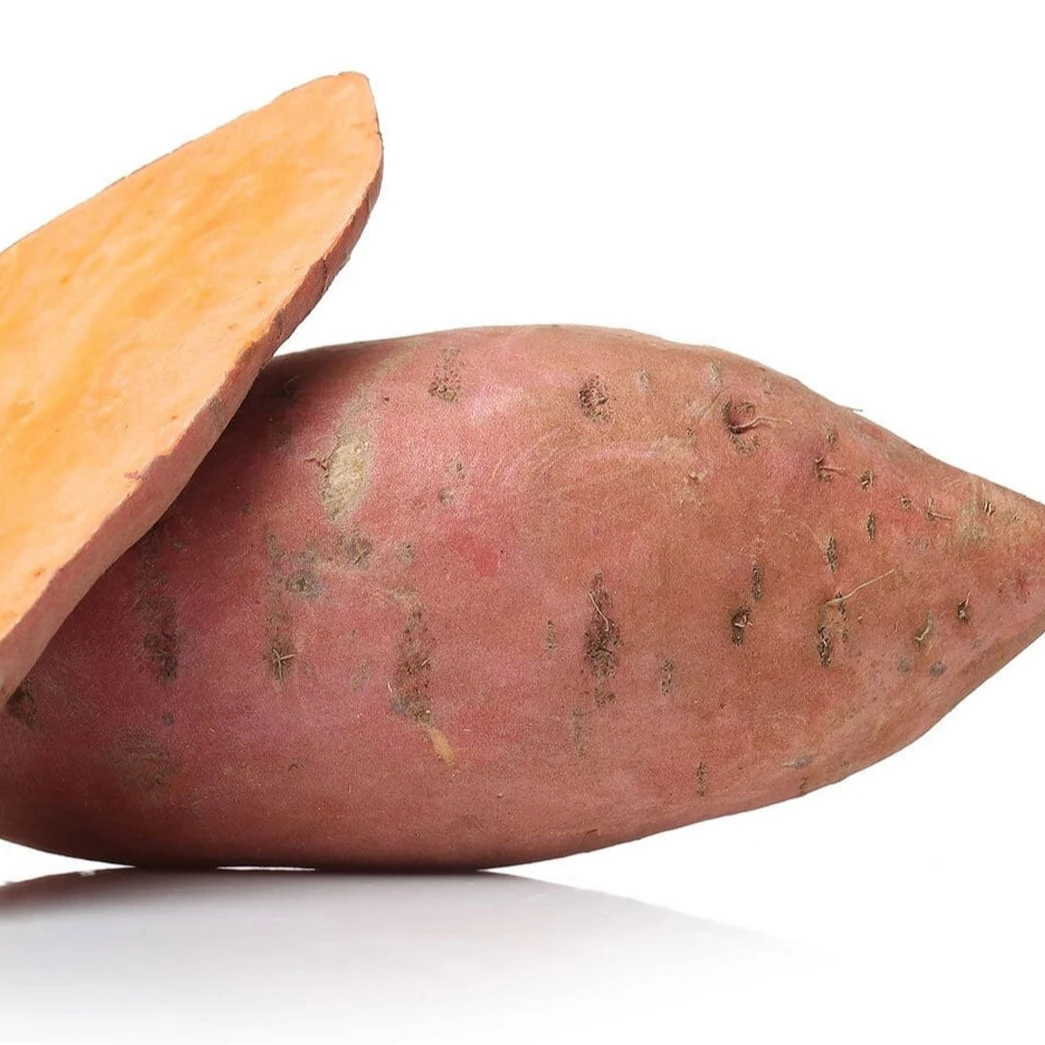 Свежий сладкий картофель из египта