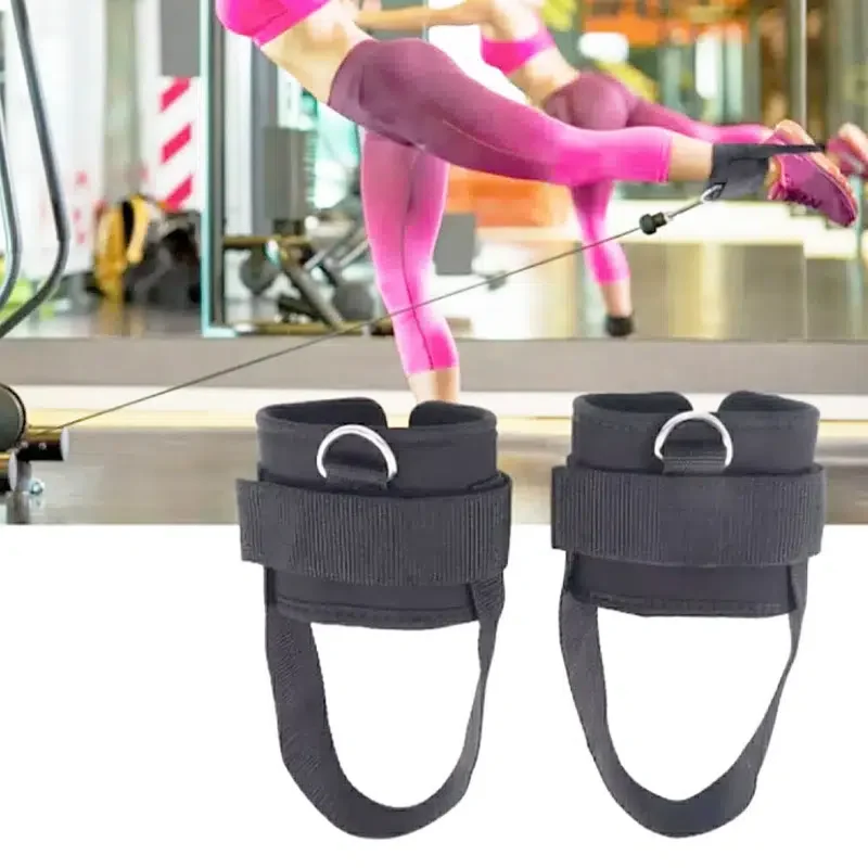 Wholesale High Quality Ankle Straps For Gym Workout Support Fitness Weight Lifting Cable Ankle Strap