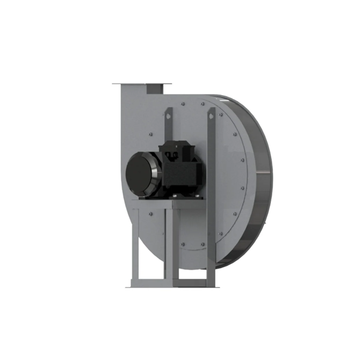 Industrial Fan TF 561/B Medium-High Pressure Direct Driven Centrifugal Fan For Exhaust Air With Materials In Susp