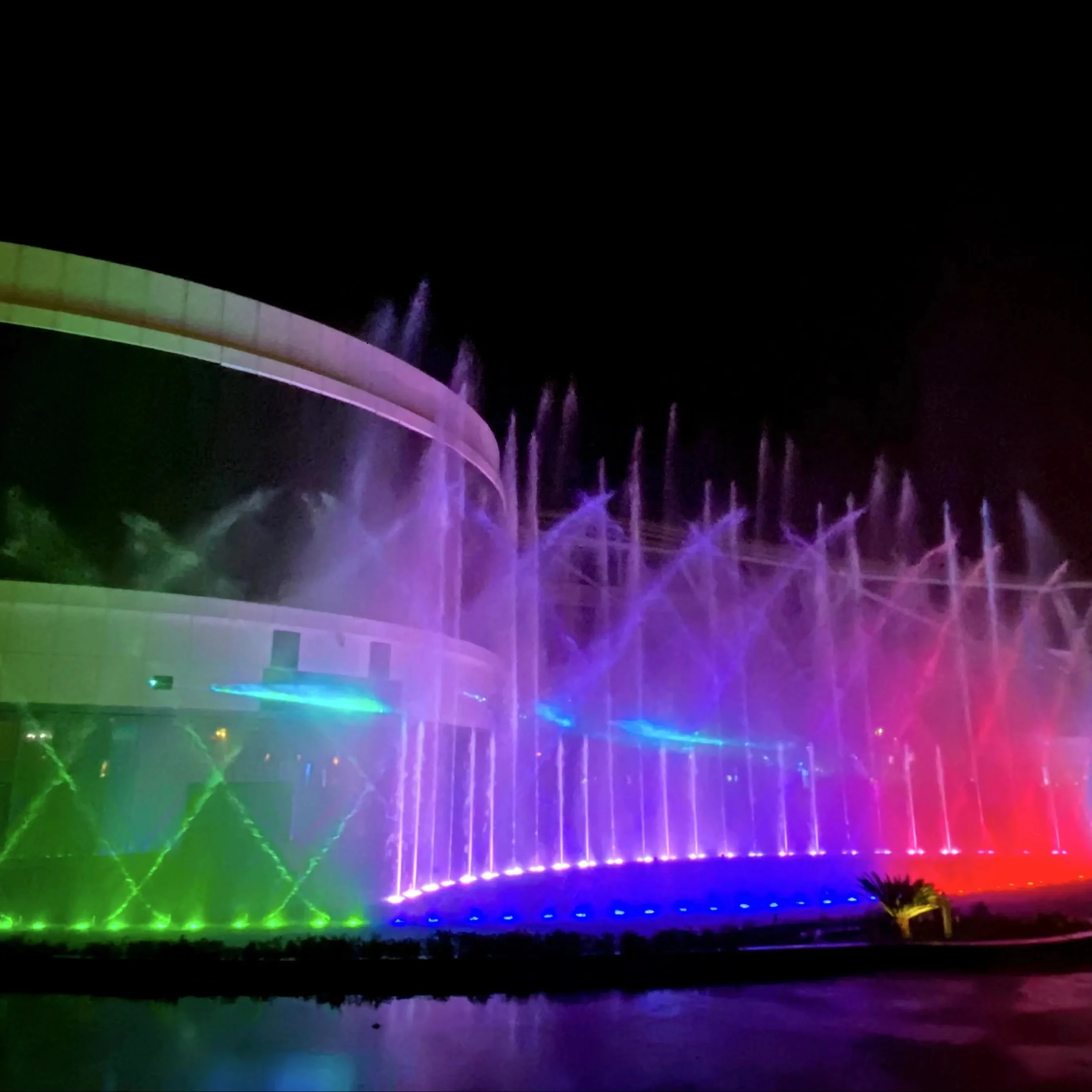 Egypt Shopping Mall Musical Fountain featuring laser,fog,fire and lighting system