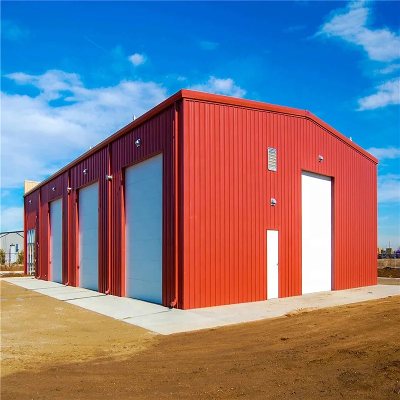 Industrial prefabricated sheds storage outdoor warehouse