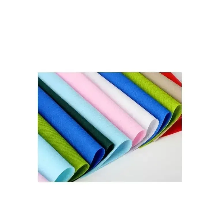 Nonwoven Fabric PP Spunbond Plain Pattern Style 100% Polyester Custom Color Order Wholesale From Vietnamese Brand