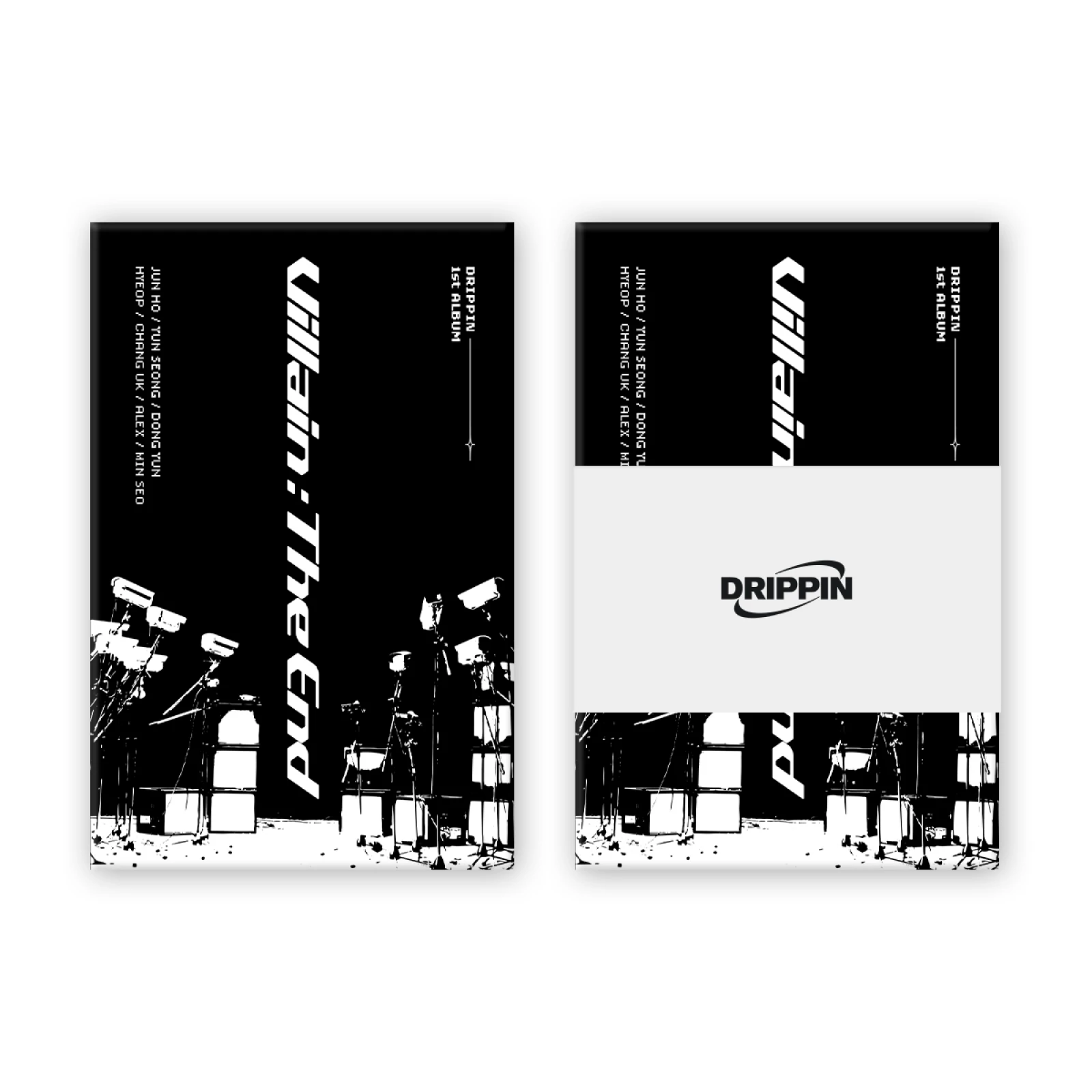 [Official KPOP Album] Korean KPOP IDOL Girl Group Boy Group DRIPPIN 1st FULL ALBUM Villain:The End POCA ver