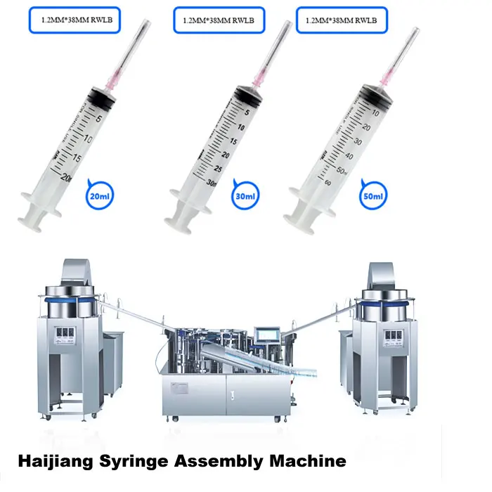 medical ordinary syringe insulin production line making molding machine assembly machine