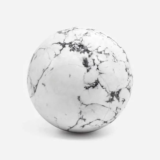 Wholesale High Polished Natural Howlite Sphere Carved Agate Crystal Ball for Meditation Metaphysical and Home Decoration