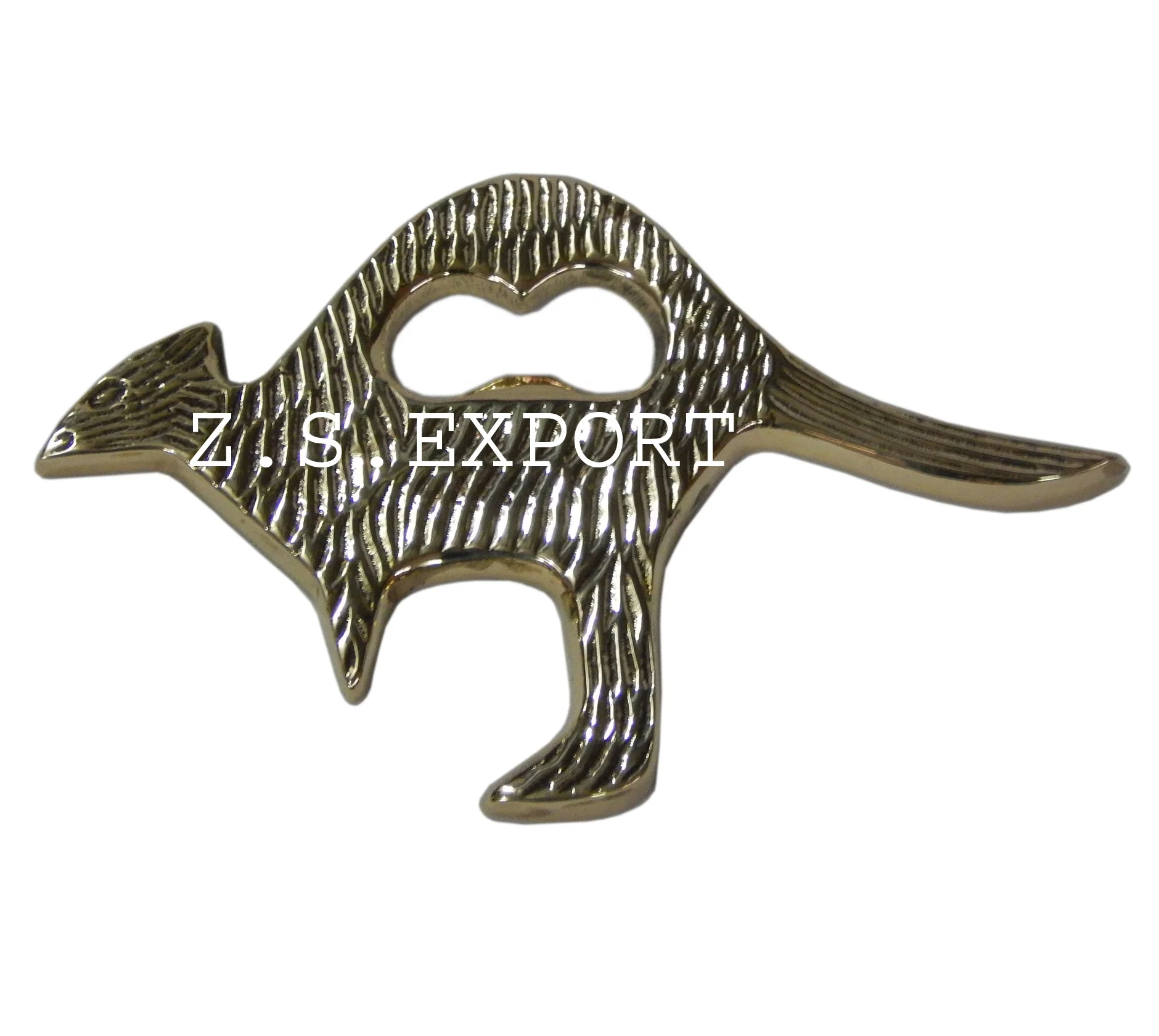 Best Quality Modern design Brass Anchor Cork Opener wholesale Brass wine bottle Opener unique bar accessories