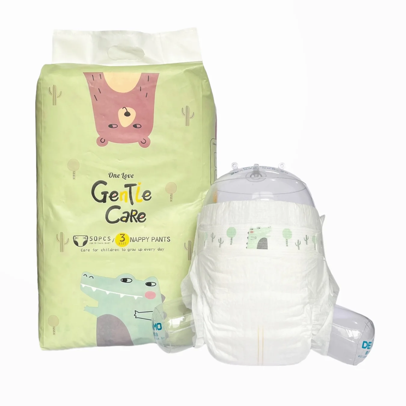 Wholesale Eco-Friendly Disposable Baby Diapers from China Manufacturer for Babies in Bales for Kenya Angola Dubai