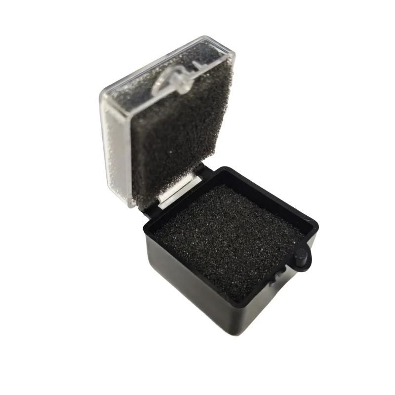 Plastic Dental Crown Box With Sponges With Lock