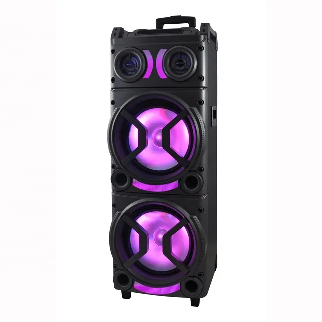 High quality portable party speaker bluetooth wireless cart party speaker for karaoke  Clear Sound Multimedia Function