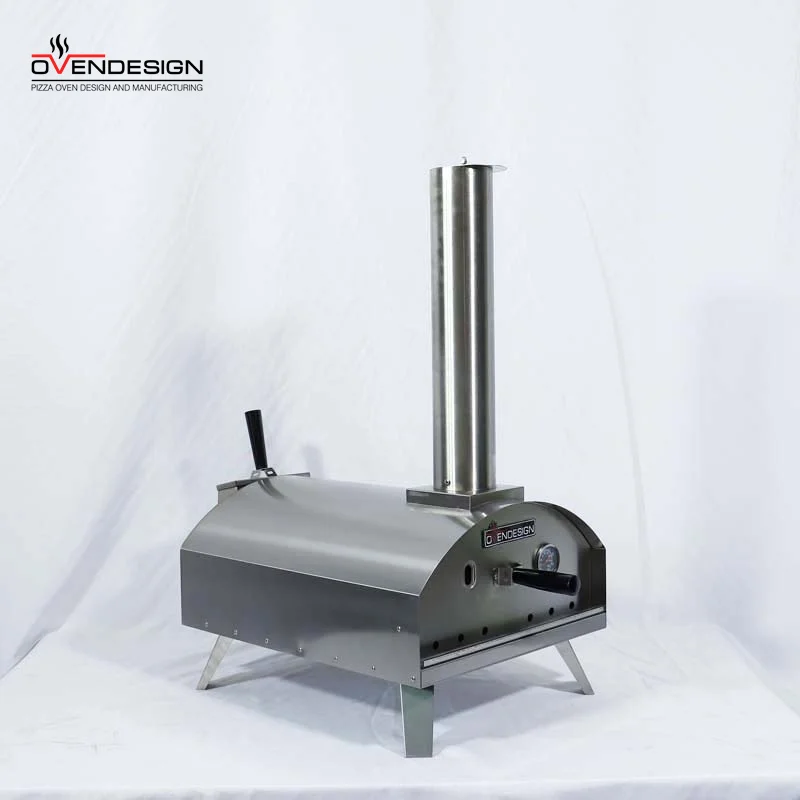 The Industry China Wholesale 13 Inch Pizza Charcoal Oven Stainless steel Wood Fire Baking Pizza Oven With Accessories