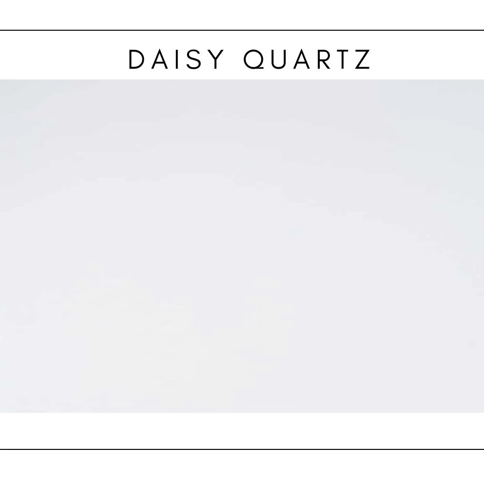 Hot Sale and Best Price ! White Color %100 Natural Stone Daisy Quartz Ready To Ship !