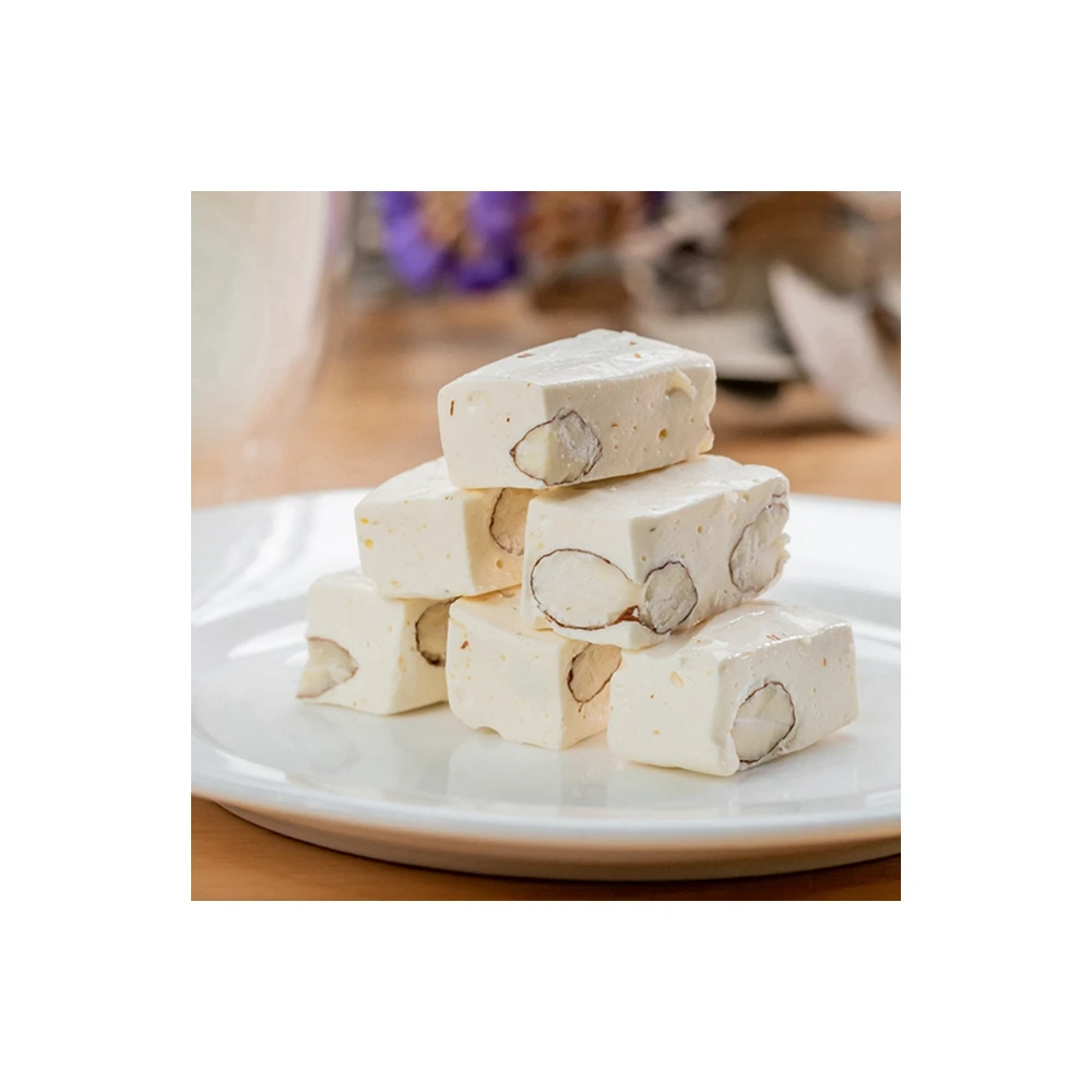 Factory Direct Sales Nougat Crisp Honey Nut Milk Desert Biscuit Mandorlato Candy